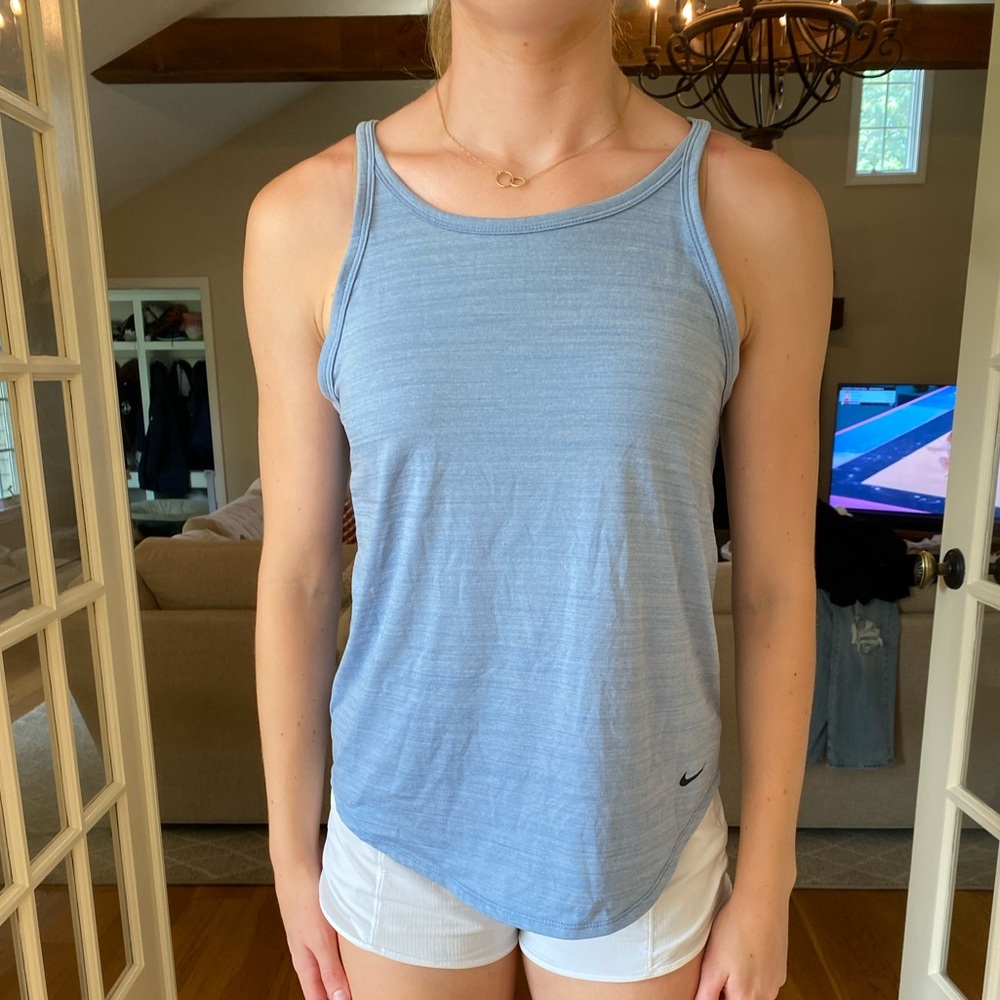 Baby Blue Nike Dri-Fit Tank
